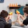 Набір з мішенями і двома бластерами Hasbro Nerf Alpha Strike Fang QS-4 (E7563): Матеріал пластик