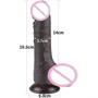 Фаллоимитатор LoveToy Sliding-Skin Dual Layer Dong 7.5" Black