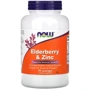 Now Foods Elderberry and Zinc Бузина и цинк 90 леденцов