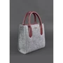 Женская сумка тоут BlankNote серая (BN-BAG-28-felt-vin): Пол Женский