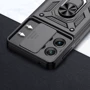 Чохол для телефона BeCover Military Black для Motorola Edge 50 Neo (713051): Матеріал TPU (термополиуретан) и пластик