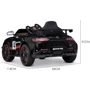 Детский электромобиль Bambi Racer Mercedes AMG, черый (M 4050EBLRS-2): Материал корпуса пластик