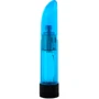 Вибратор пластиковый Crystal Clear, 13x2.5 см, синий
