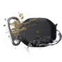 Чехол KeyBudz Element Series Waterproof Carbon Black (AP3_S6_CBK) for Apple AirPods 3 фото 3