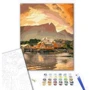 Картина по номерам Brushme Уютный закат в Норвегии 40x50 см (BS52457): Производитель Brushme