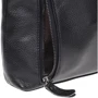 Чоловіча сумка планшет Borsa Leather чорна (K17859-black): Застібка Механічна