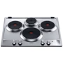 Варочная поверхность электрическая Hotpoint-Ariston PC 604 X: Расположение панели спереди
