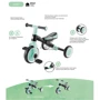 Велосипед детский Globber Learning Trike 2в1 фуксия (735-110): Тип 3х колесный велосипед