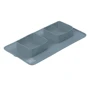 Миска складная WAUDOG Silicone 385х230х50 мм серый (508011): Особенности Походная