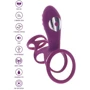 Вибронасадка с пультом ДУ Toy Joy Halo Halo C-Ring Sleeve (фиолетовый)