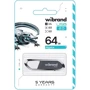 USB-флешка Wibrand 64Gb Aligator USB 2.0 Grey (WI2.0/AL64U7G): Стандарт USB USB 2.0