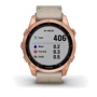 Смарт-часы Garmin Fenix 7S Sapphire Solar Rose Gold Titanium with Limestone Leather Band (010-02539-35): Объем внутренней памяти 32 гб