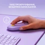 Мышь Logitech Pebble M350 Lavender Lemonade (910-006752): Тип сенсора оптический