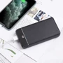 Внешний аккумулятор Hoco Power Bank 20000mAh J59A Famous Black: Встроенный кабель нет