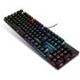 Клавиатура Vinga KBGM-101 LED Red Switch USB Black: Подключение проводное