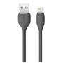 Кабель Baseus USB Cable to Lightning Jelly Liquid Silica Gel Fast Charging 2.4A 1.2m Black (CAGD000101): Тип USB Cable - Lightning