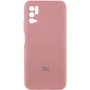 Чехол для телефонов Mobile Case Silicone Cover Shield Camera Pink for Xiaomi Redmi Note 10 5G / Poco M3 Pro / Poco M3 Pro 5G