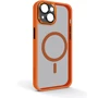 Чехол для iPhone ArmorStandart Unit Case Magsafe SE Orange Black for iPhone 15 Plus (ARM75373)
