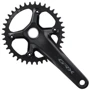 Шатуны Shimano FC-RX610-12 GRX интегрированная ось, 172.5мм 38з, без каретки (EFCRX6101DXA8): Количество звезд 1