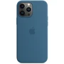 Чехол для iPhone Apple for iPhone 13 Pro Max Silicone Case with MagSafe Blue Jay (MM2Q3) : Цвет синий