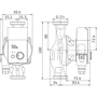 Циркуляційний насос Wilo Yons Pico 25/1-4, 1/2", 10 бар, 180 мм, 20 Вт, 230V (4215513): Тип отопительные насосы