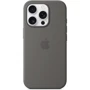 Чехол для iPhone Apple iPhone 16 Pro Silicone Case with MagSafe - Stone Gray (MYYL3ZM/A): Материалы Силикон