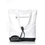 Женская сумка шоппер Sambag Shopper черно-белая (93251008): Пол Женский