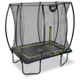 Батут EXIT Silhouette с защитной сеткой прямоугольный 214x305см чёрный на ножках