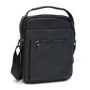Мужская сумка через плечо Borsa Leather черная (k1885-black): Пол Мужской