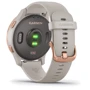 Смарт-часы Garmin Venu Rose Gold Stainless Steel Bezel with Light Sand Case and Silicone Band (010-02173-22) фото 6