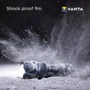 Ліхтар туристичний Varta Indestructible F10 Pro LED 3хААА 18710101421: Максимальний час роботи, год 1