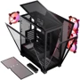 Корпус Modecom Volcano Space Apex ARGB Midi Black (AT-SPACE-PG-10-000000-000): Материал передней панели закаленное стекло