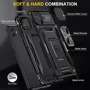 Чохол для телефона Mobile Case Camshield Army Ring Black для Samsung A057 Galaxy A05s: Колір черный