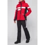 Горнолыжная куртка CMP Man Jacket Zip Hood (31W0107-C580) 52 красная с капюшоном: Состав Эластан, Полиамид