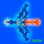 Набор ХочуКонструктор шестилистник 80 NEON светящийся (XKS-80N) фото 12