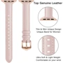 Аксесуар для Watch Slim 14mm Cow Leather Business Watch Bank Pink Sand (BLAP181243) для Apple Watch 38/40/41mm: Сумісність Apple Watch 41mm, Apple Watch 40mm, Apple Watch 38mm
