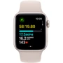 Apple Watch SE 2 2023 40mm GPS Starlight Aluminum Case with Starlight Sport Band - M/L (MR9V3) UA: Встроенная память 32 ГБ