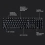 Клавіатура Logitech G413 SE Mechanical Tactile Switch USB Black (920-010438): Тип клавіш механический