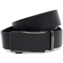 Чоловічий ремінь Borsa Leather чорний (115v1genav22-black)