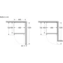 Холодильник Bosch KGN36VICT: Розміри 186x60x66.5 см