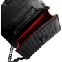 Жіноча сумка крос боді Valiria Fashion чорна (4DETBI0529-2): Тип ручки На ланцюжку, Плечовий ремінь, Без ручки