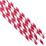 Сервировка стола Красные трубочки Talking Tables для коктейлей 30 шт (MIX-STRAW-RED) фото 2