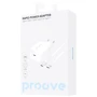 Зарядное устройство Proove Wall Charger USB-C Rapid 30W White with USB-C Cable (WCRP30012202): Особенности Быстрая зарядка
