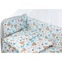 Комплект постільної білизни Qvatro Gold (коричневі та блакитні ведмедики) блакитний (RG-08)