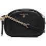 Жіноча сумка крос-боді Michael Kors Jet Set Charm Sm Oval Cmra Xbody Чорна (32S1GT9C0L001)