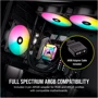 Кулер Corsair iCUE AR120 Digital RGB 120mm PWM Fan Triple Pack Black (CO-9050167-WW): Количество вентиляторов, шт 3