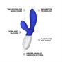 Массажер простаты LELO Loki Wave Federal Blue