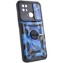 Аксессуар для смартфона Mobile Case Camshield Serge Ring Camo Army Blue for Xiaomi Redmi 9C / Xiaomi Redmi 10A: Цвет синий