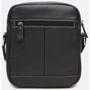 Мужская сумка через плечо Borsa Leather черная (K12221-black): Тип Сумки