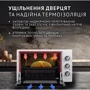 Электродуховка настольная PERFELLI TRIMO 48 WHITE: Объем, л 48